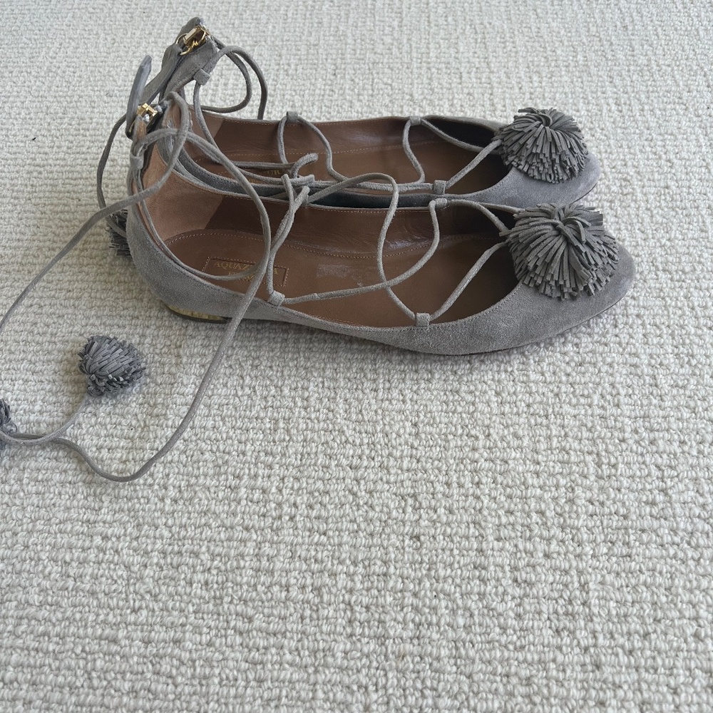 Aquazurra Ballet Flats - barely worn